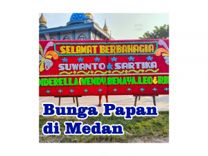 bunga papan di medan