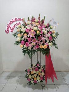 beli standing flowers jakarta